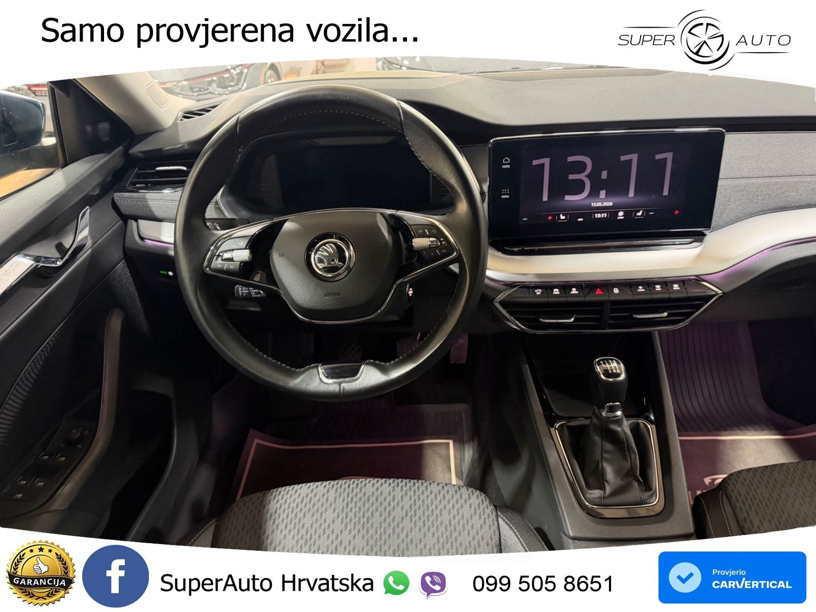 Škoda Octavia Combi 2.0 TDI (150 KS) LED+GR SJED+ACC