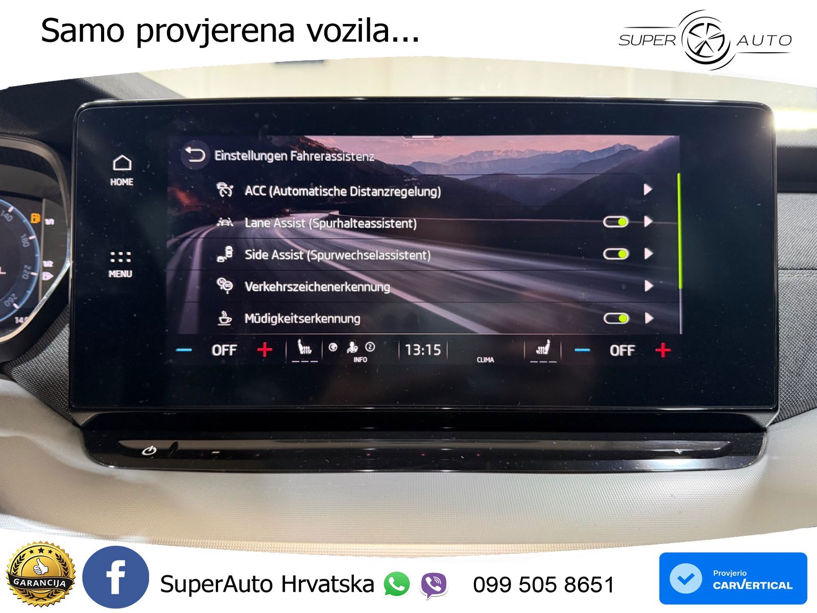 Škoda Octavia Combi 2.0 TDI (150 KS) LED+GR SJED+ACC