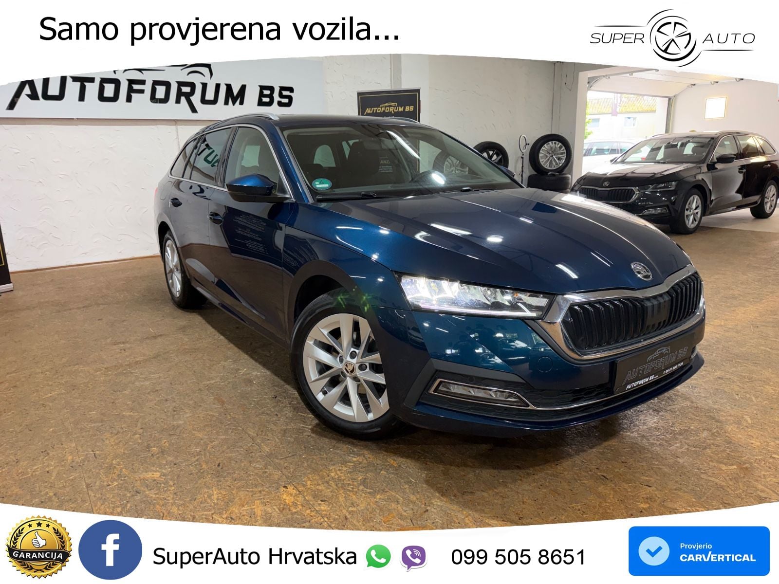 Škoda Octavia Combi 2.0 TDI (150 KS) LED+GR SJED+ACC