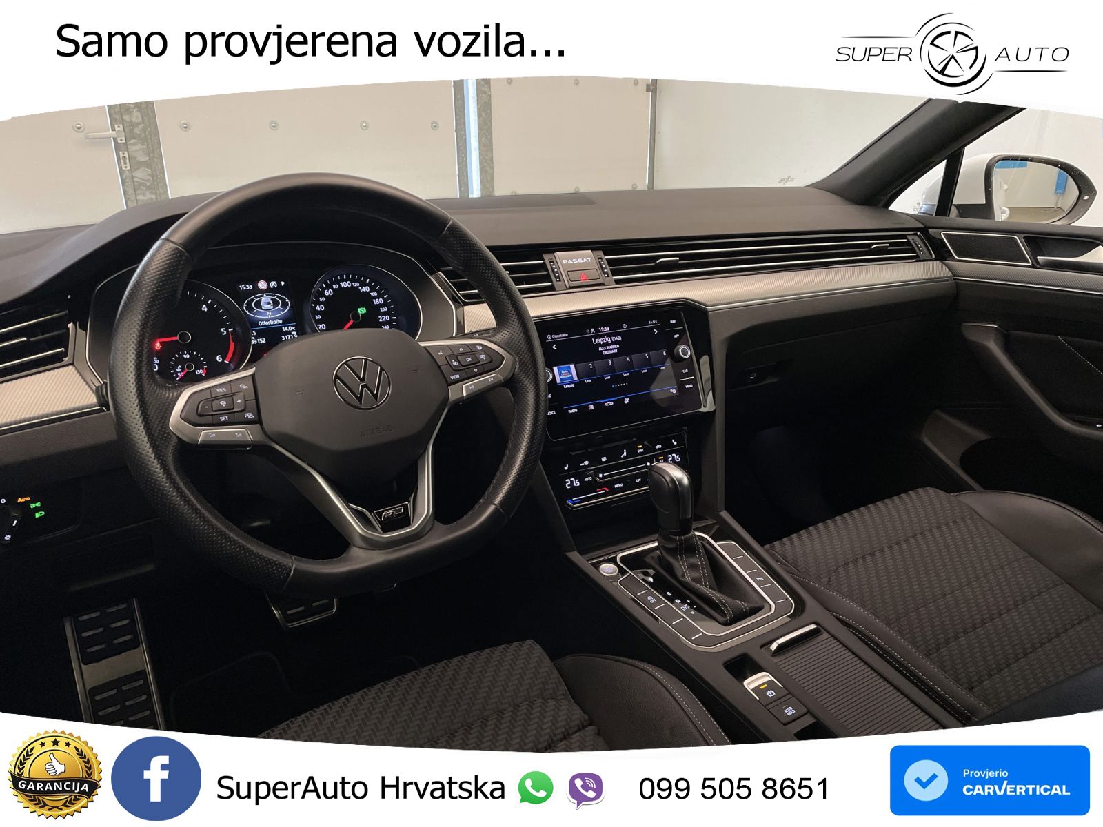 Volkswagen Passat Variant 2.0 TDI (200 KS) DSG R-Line LED+GR SJED+ACC