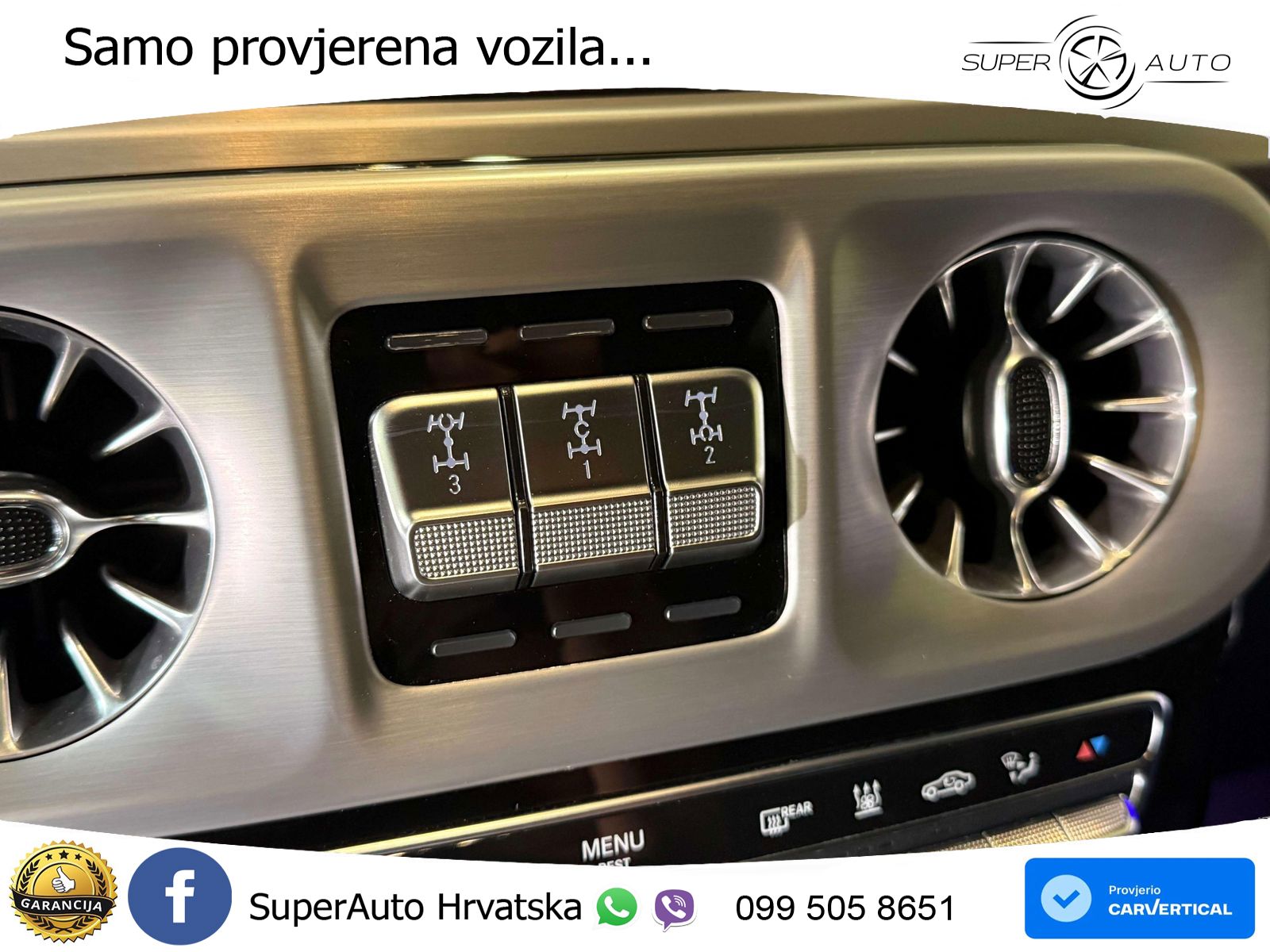 Mercedes AMG G 63 Long V8 (585 KS) 4MATIC 9G-TRONIC AMG SPEEDSHIFT PLUS Brabus ACC+GR SJED+360+PANO