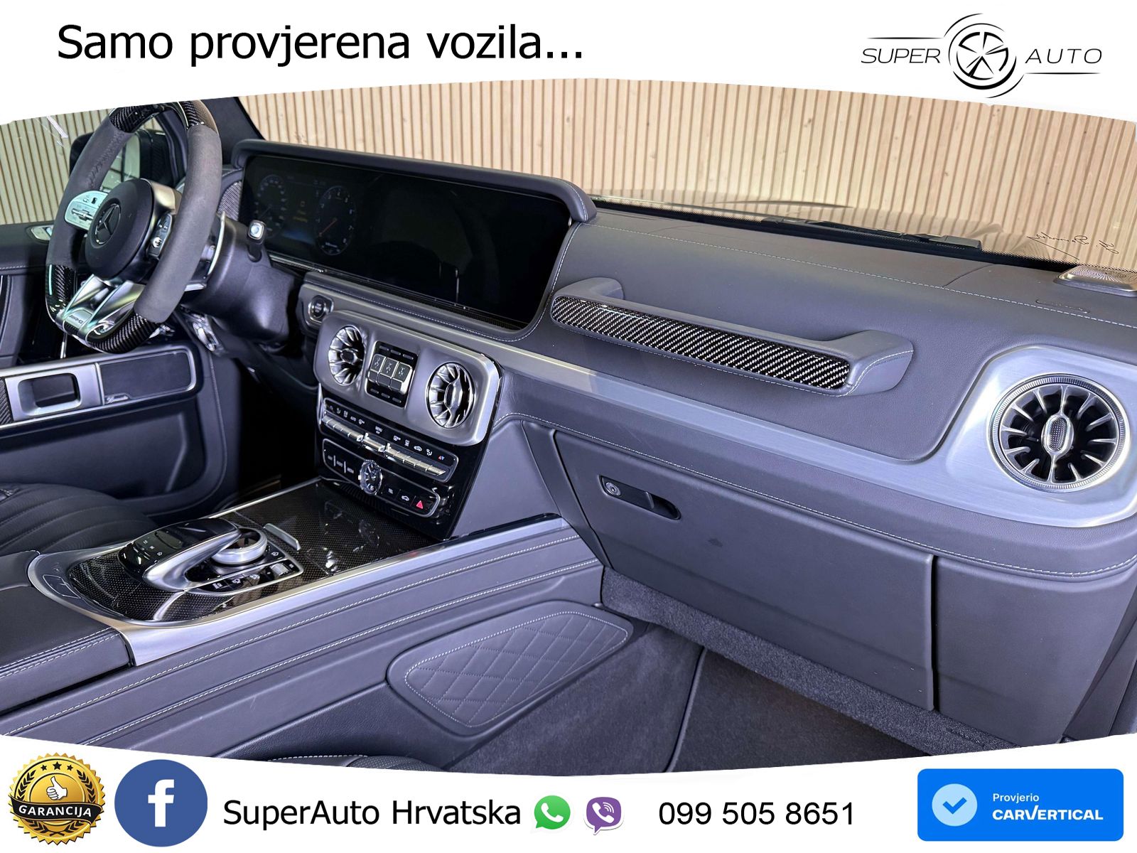 Mercedes AMG G 63 Long V8 (585 KS) 4MATIC 9G-TRONIC AMG SPEEDSHIFT PLUS Brabus ACC+GR SJED+360+PANO