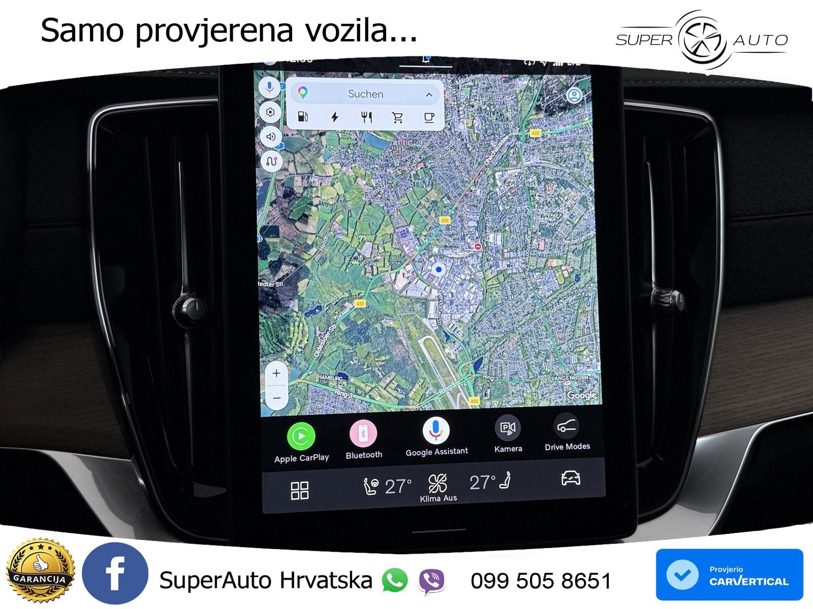 Volvo XC90 2.0 T8 AWD Automatic ACC+HEAD+4xGR SJED+360+PANO