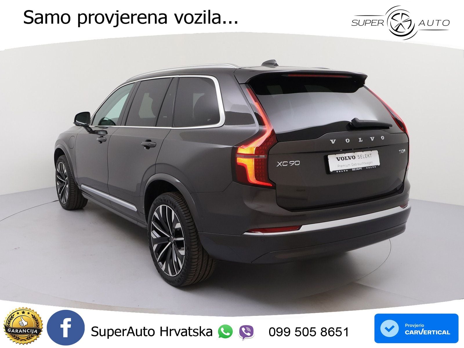 Volvo XC90 2.0 T8 AWD Automatic ACC+HEAD+4xGR SJED+360+PANO