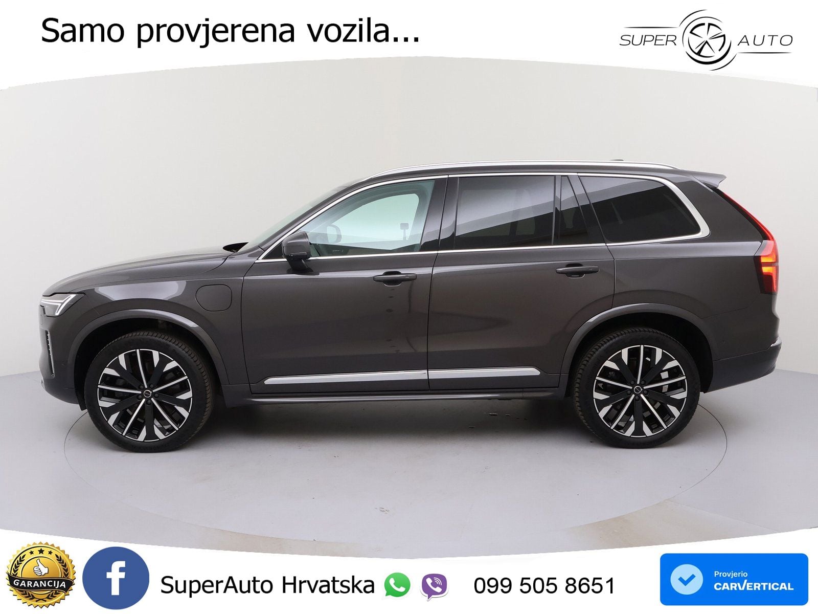 Volvo XC90 2.0 T8 AWD Automatic ACC+HEAD+4xGR SJED+360+PANO