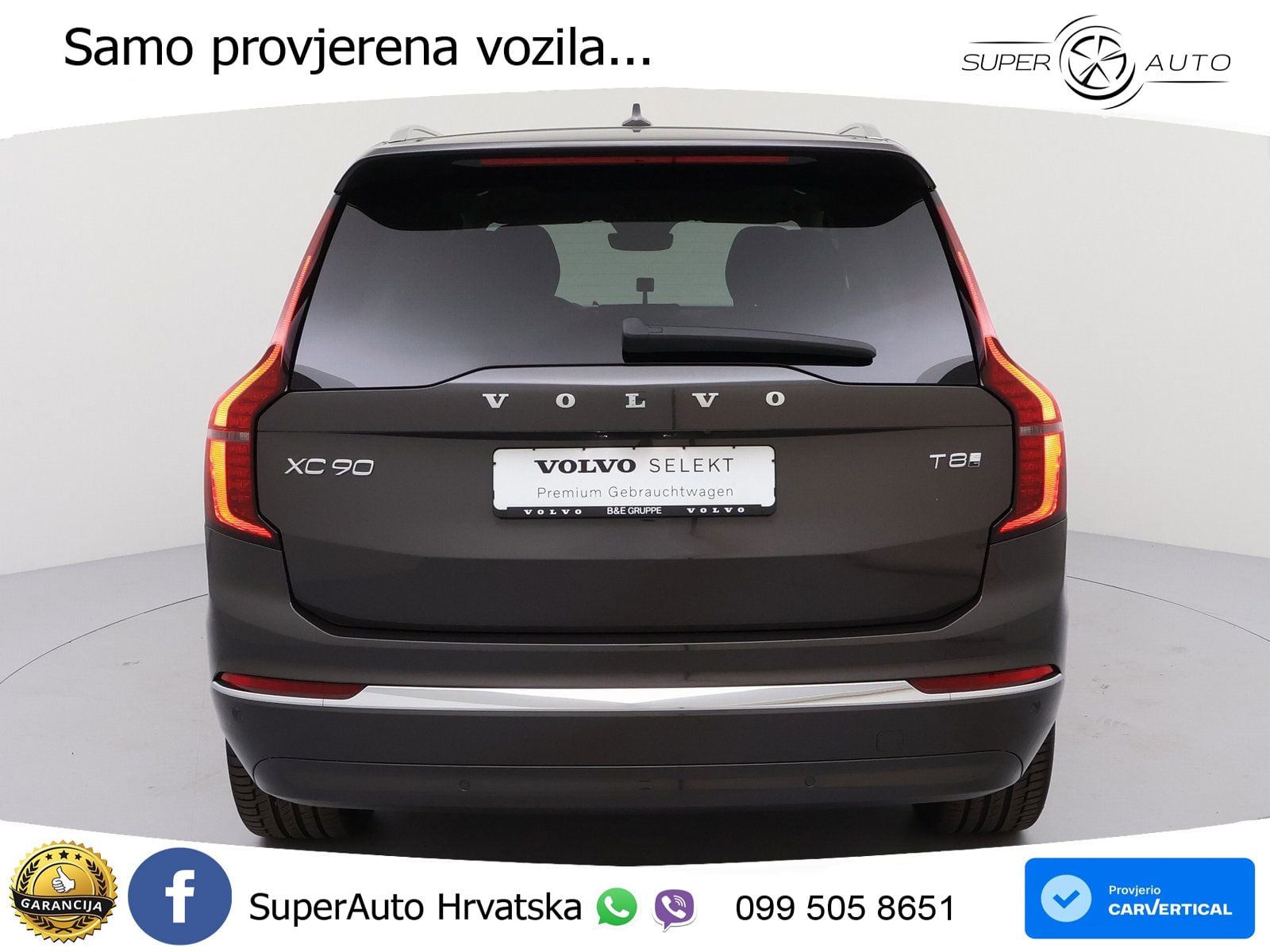 Volvo XC90 2.0 T8 AWD Automatic ACC+HEAD+4xGR SJED+360+PANO