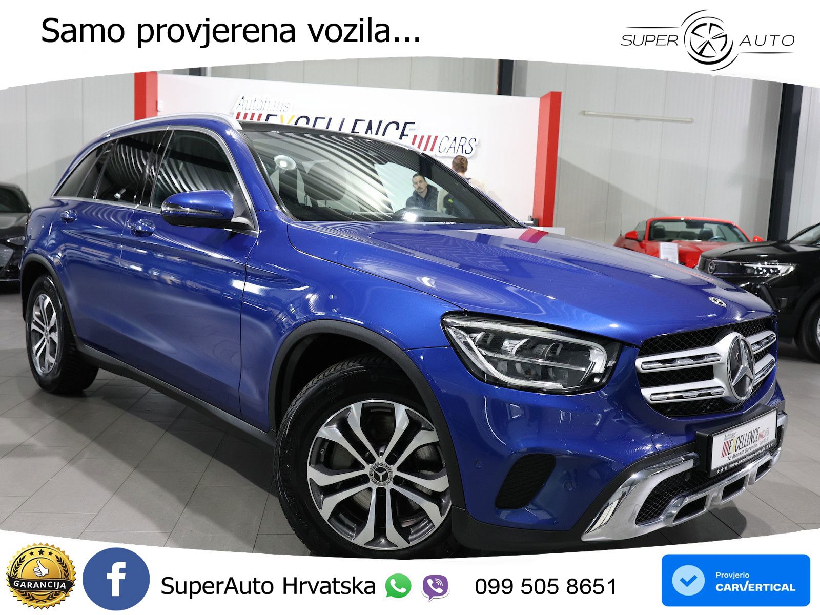 Mercedes GLC 300d (245 KS) 4MATIC G-TRONIC MATRIX+GR SJED+KAM