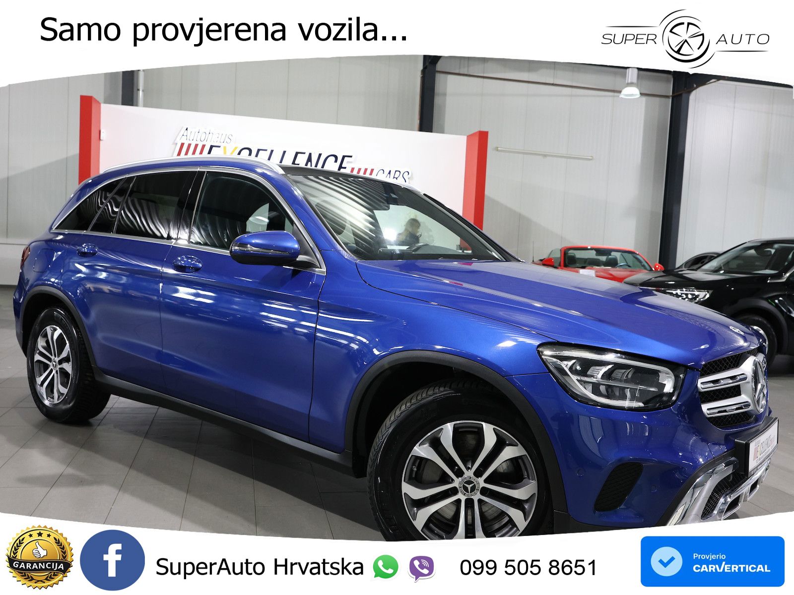 Mercedes GLC 300d (245 KS) 4MATIC G-TRONIC MATRIX+GR SJED+KAM