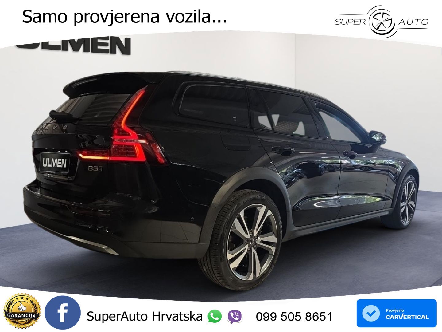 Volvo V60 Cross Country 2.0 B5 AWD Automatic ACC+HEAD+4xGR SJED+360+PANO