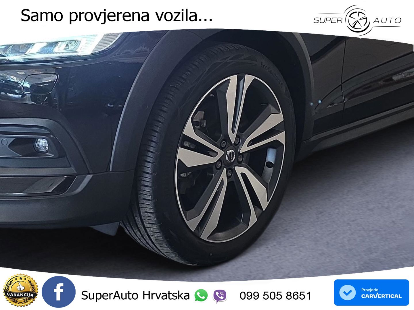 Volvo V60 Cross Country 2.0 B5 AWD Automatic ACC+HEAD+4xGR SJED+360+PANO