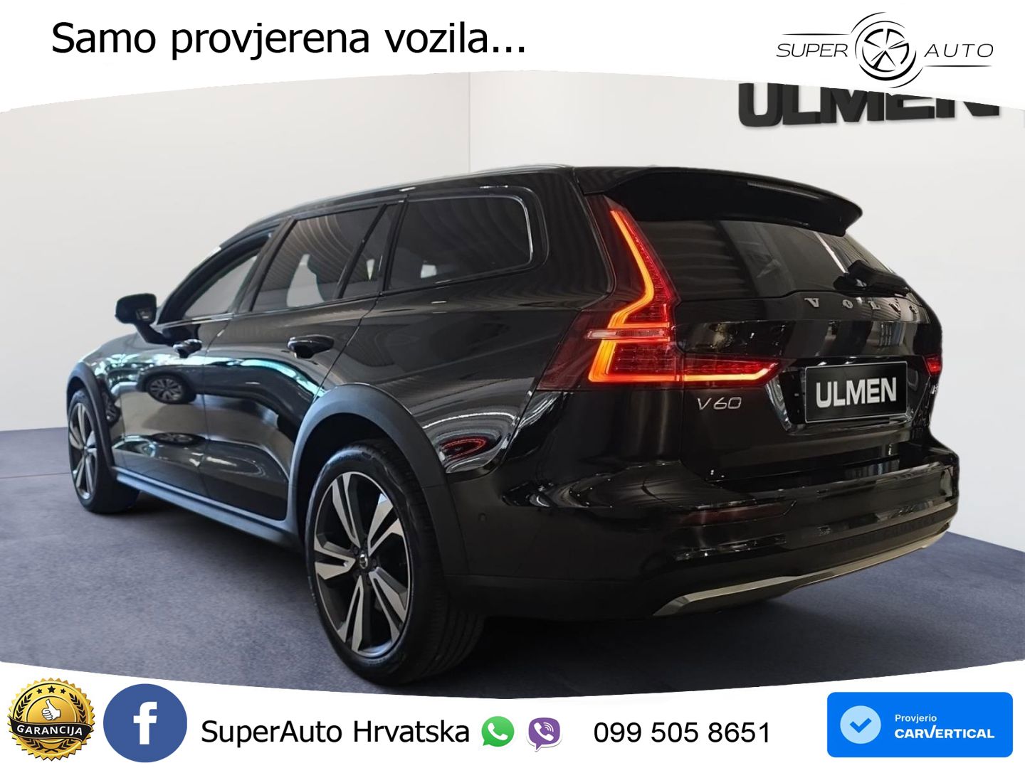 Volvo V60 Cross Country 2.0 B5 AWD Automatic ACC+HEAD+4xGR SJED+360+PANO