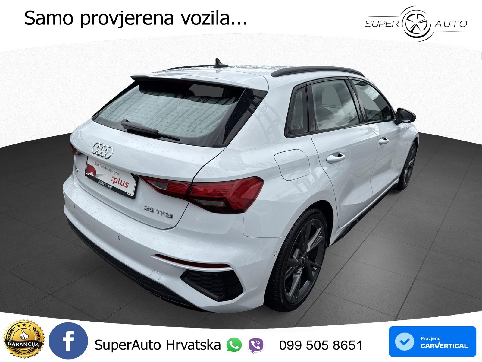Audi A3 35 TFSI (150 KS) S line