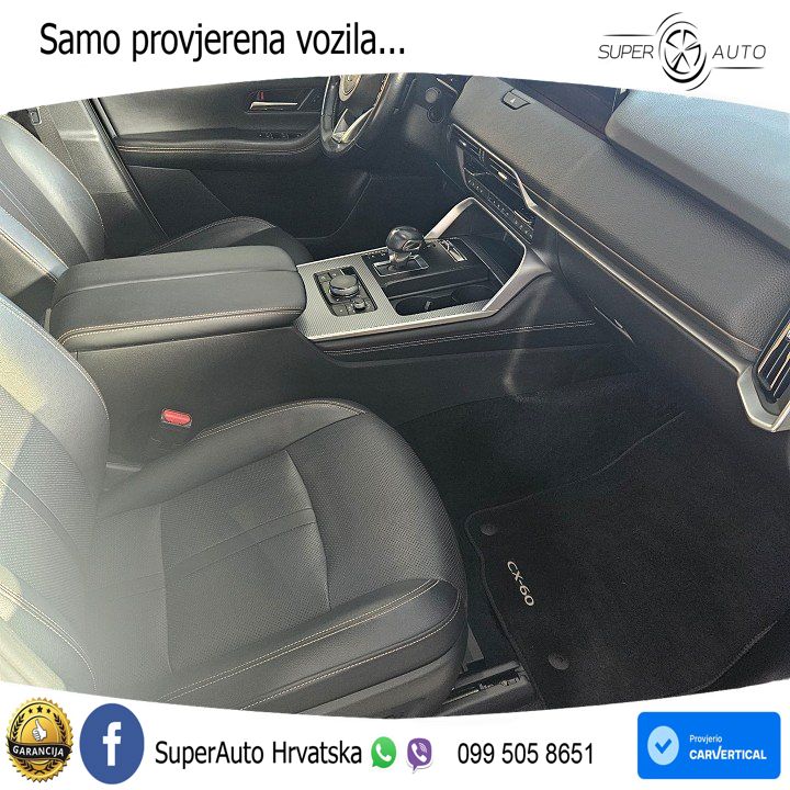 Mazda CX-60 2.5 e-Skyactiv (328 KS) AWD Automatic LED+GR SJED+ACC
