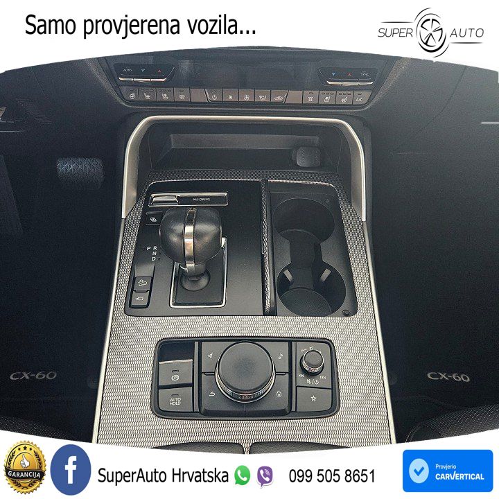 Mazda CX-60 2.5 e-Skyactiv (328 KS) AWD Automatic LED+GR SJED+ACC