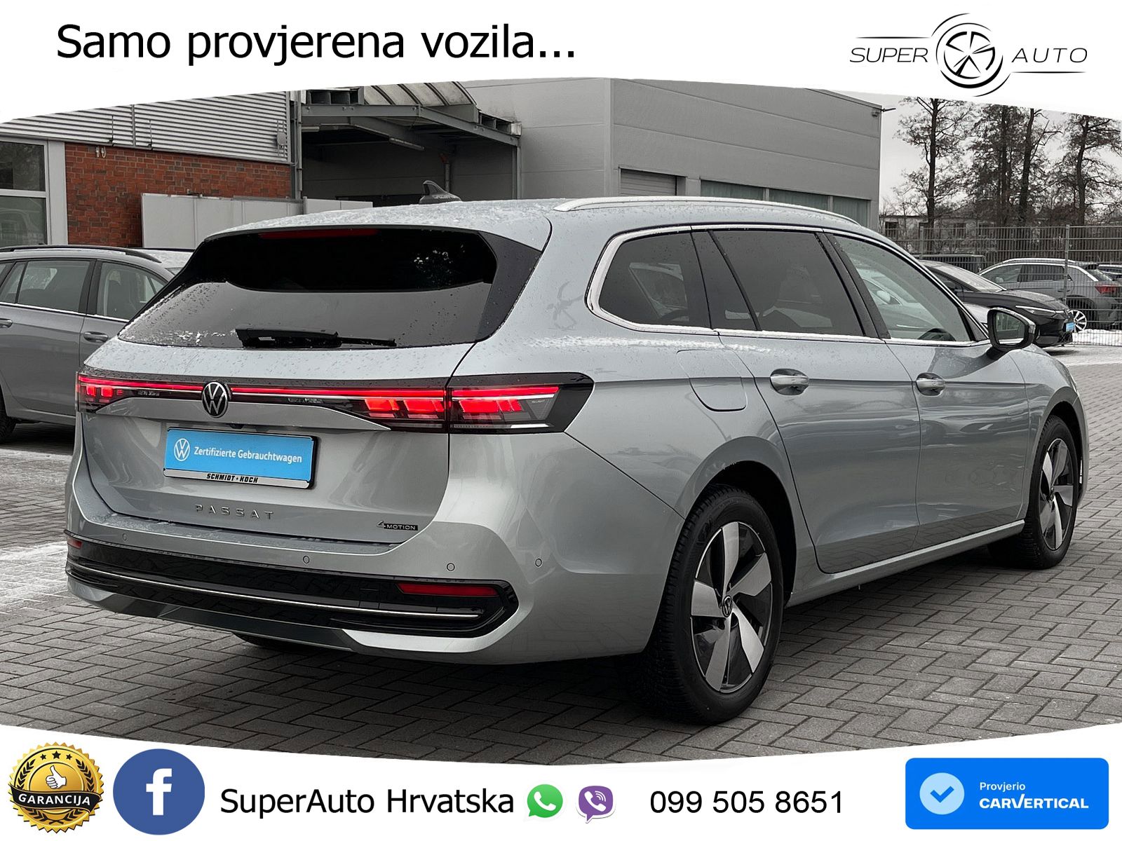 Volkswagen Passat Variant 2.0 TDI (193 KS) 4MOTION DSG Elegance LED+GR SJED+ACC
