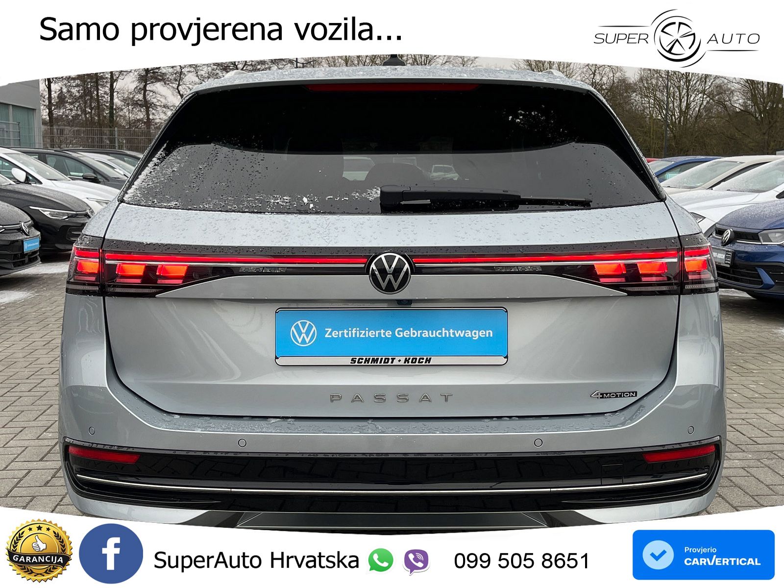 Volkswagen Passat Variant 2.0 TDI (193 KS) 4MOTION DSG Elegance LED+GR SJED+ACC