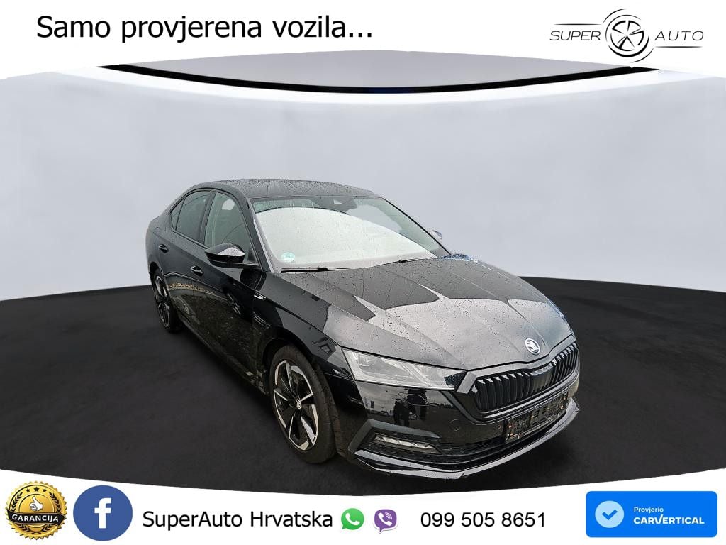 Škoda Octavia Combi 2.0 TDI (150 KS) DSG SportLine MATRIX+GR SJED+KAM