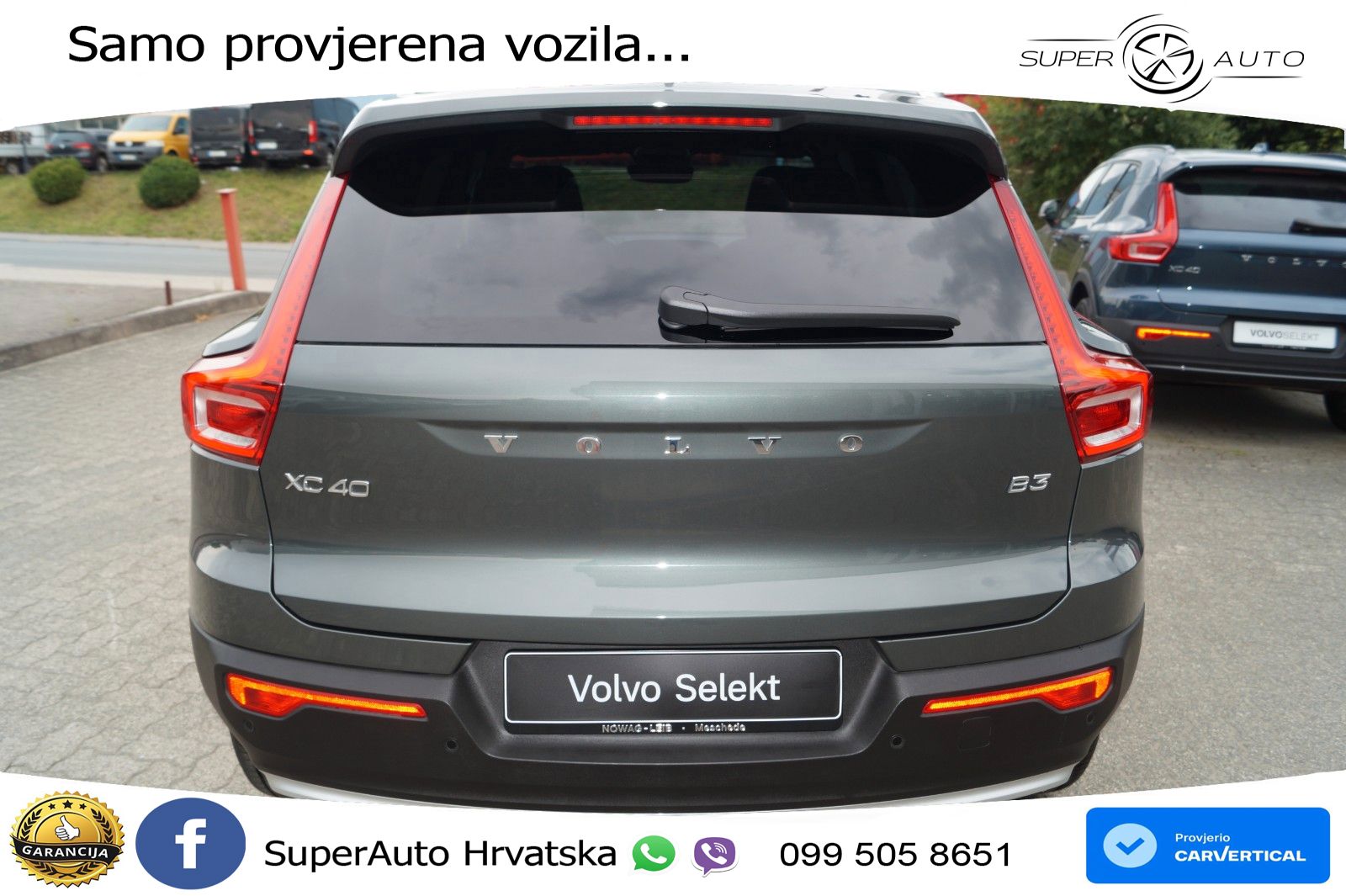 Volvo XC40 2.0 B3 163 KS Automatic LED+GR SJED+ACC