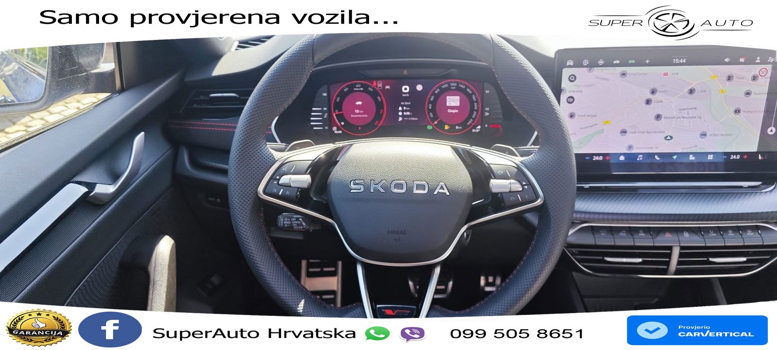 Škoda Octavia Combi RS 2.0 TSI (265 KS) DSG LED+GR SJED+ACC