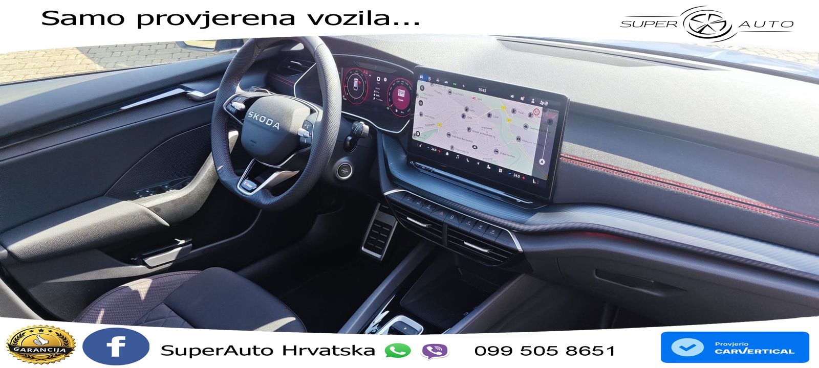 Škoda Octavia Combi RS 2.0 TSI (265 KS) DSG LED+GR SJED+ACC