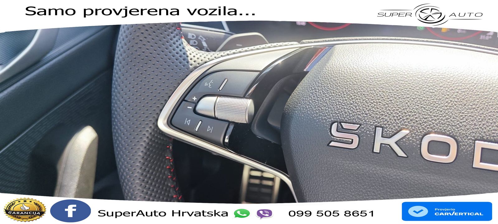 Škoda Octavia Combi RS 2.0 TSI (265 KS) DSG LED+GR SJED+ACC