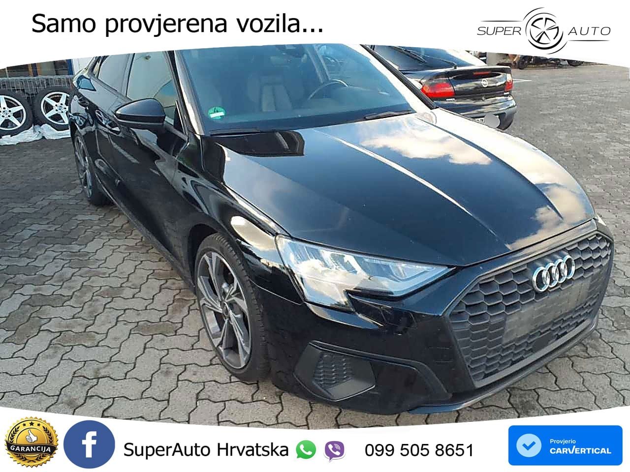 Audi A3 Limuzina 35 TDI (150 KS) S tronic S line LED+GR SJED+ACC