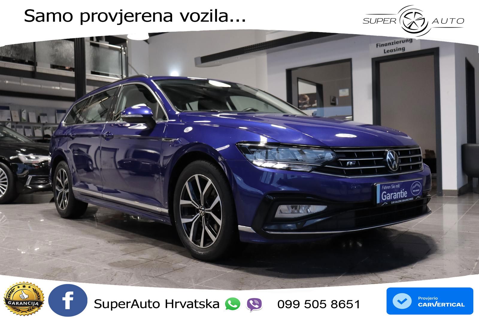 Volkswagen Passat Variant 2.0 TDI (150 KS) DSG Business LED+GR SJED+ACC