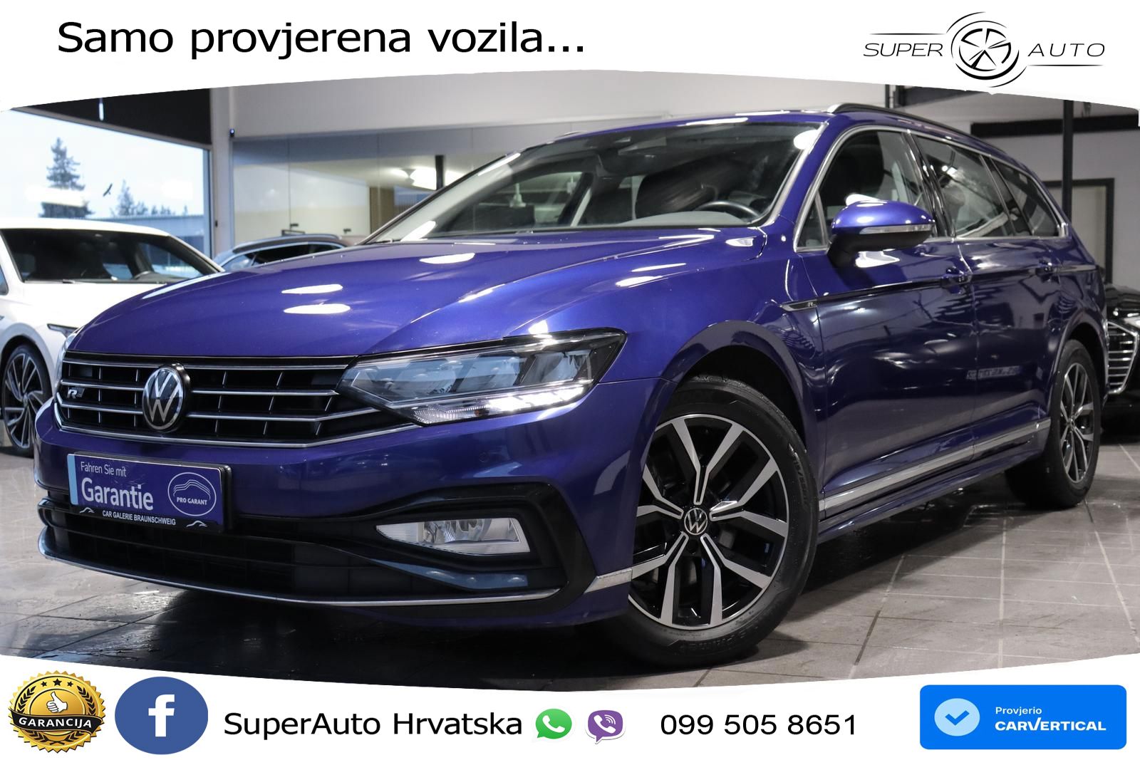 Volkswagen Passat Variant 2.0 TDI (150 KS) DSG Business LED+GR SJED+ACC