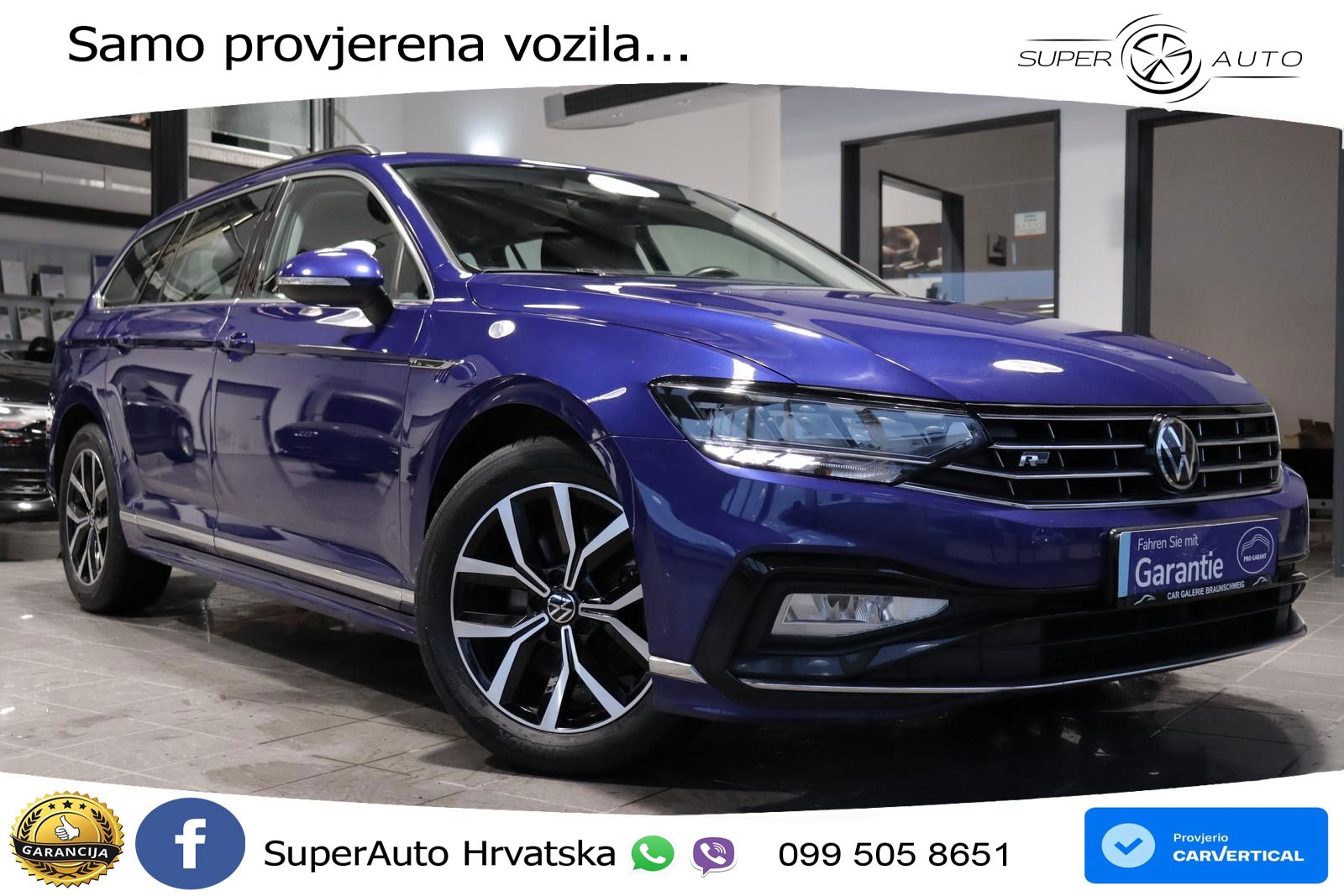 Volkswagen Passat Variant 2.0 TDI (150 KS) DSG Business LED+GR SJED+ACC