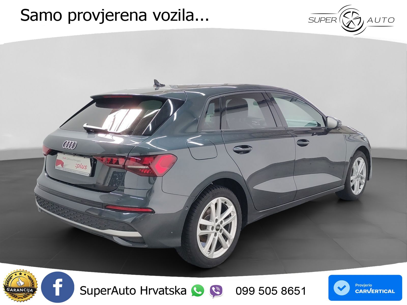 Audi A3 35 TFSI (150 KS) advanced LED+GR SJED+ACC