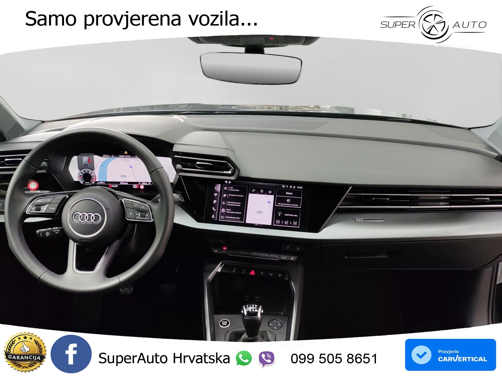 Audi A3 35 TFSI (150 KS) advanced LED+GR SJED+ACC