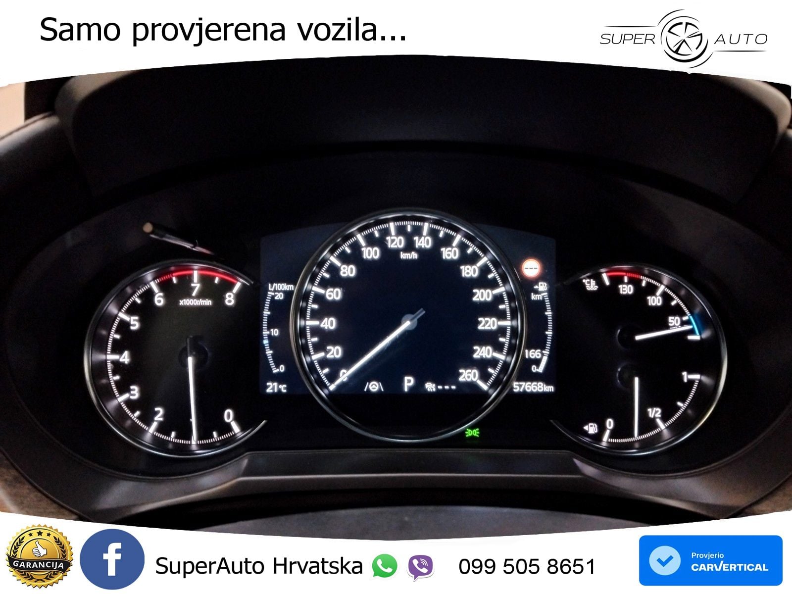 Mazda 6 Sport Combi 2.5 SKYACTIV-G (194 KS) SKYACTIV-Drive LED+GR SJED+ACC