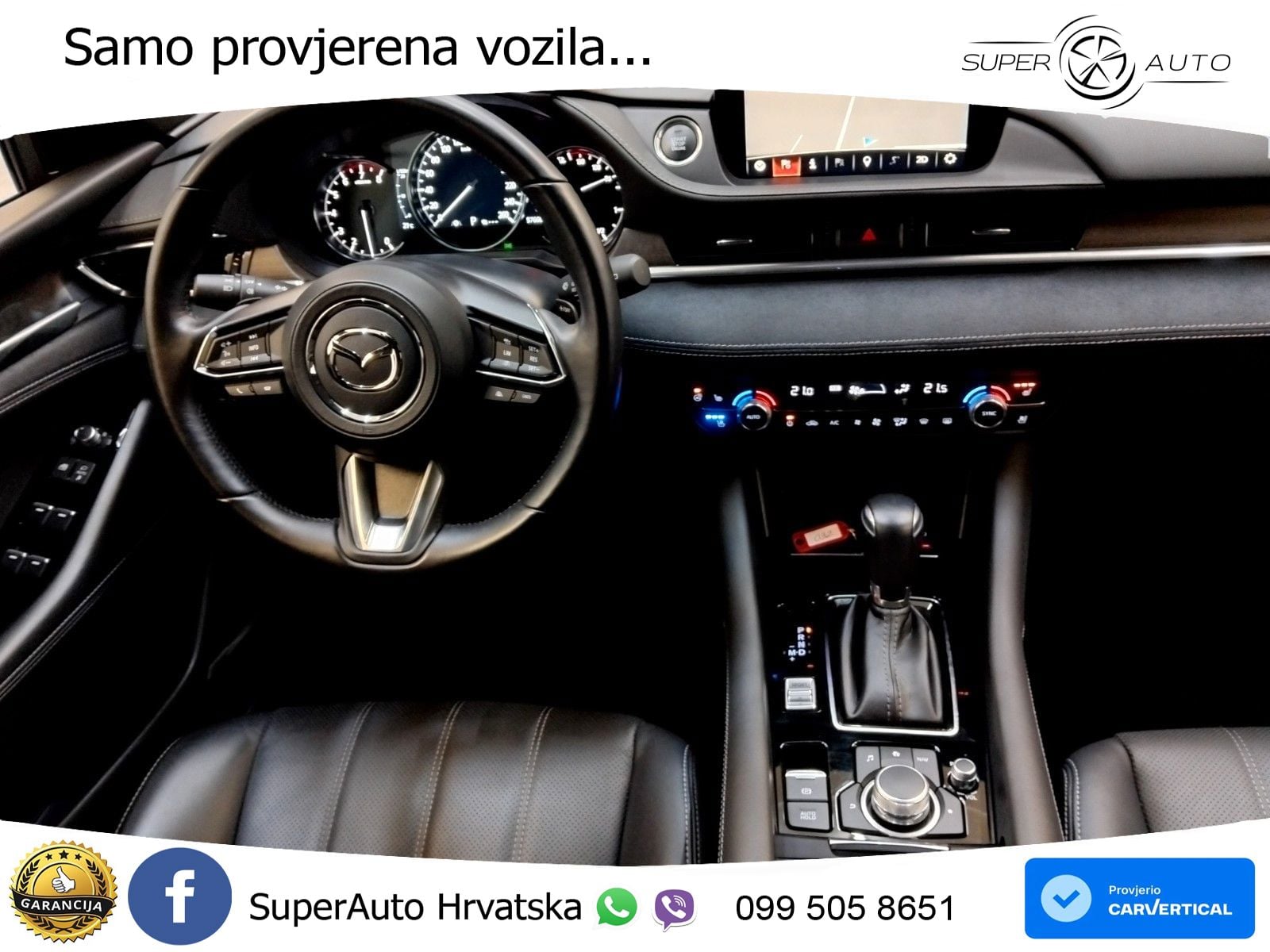 Mazda 6 Sport Combi 2.5 SKYACTIV-G (194 KS) SKYACTIV-Drive LED+GR SJED+ACC