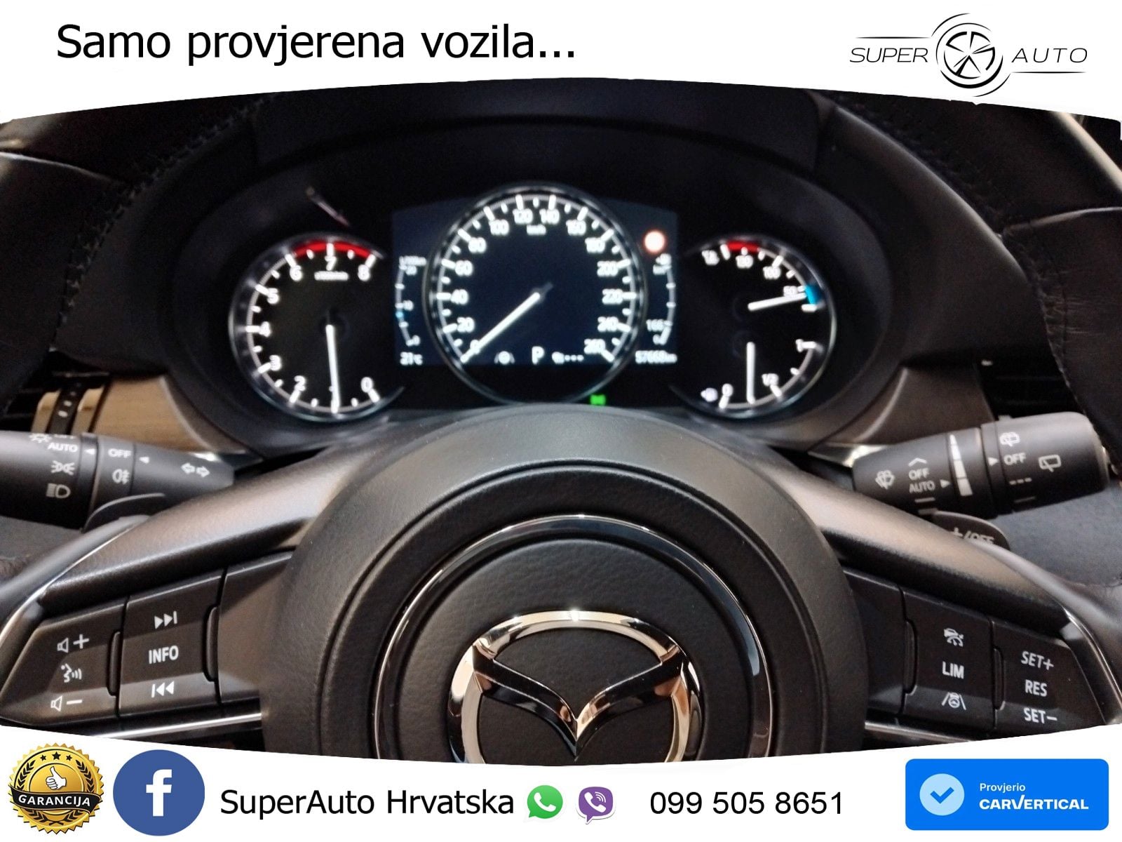 Mazda 6 Sport Combi 2.5 SKYACTIV-G (194 KS) SKYACTIV-Drive LED+GR SJED+ACC