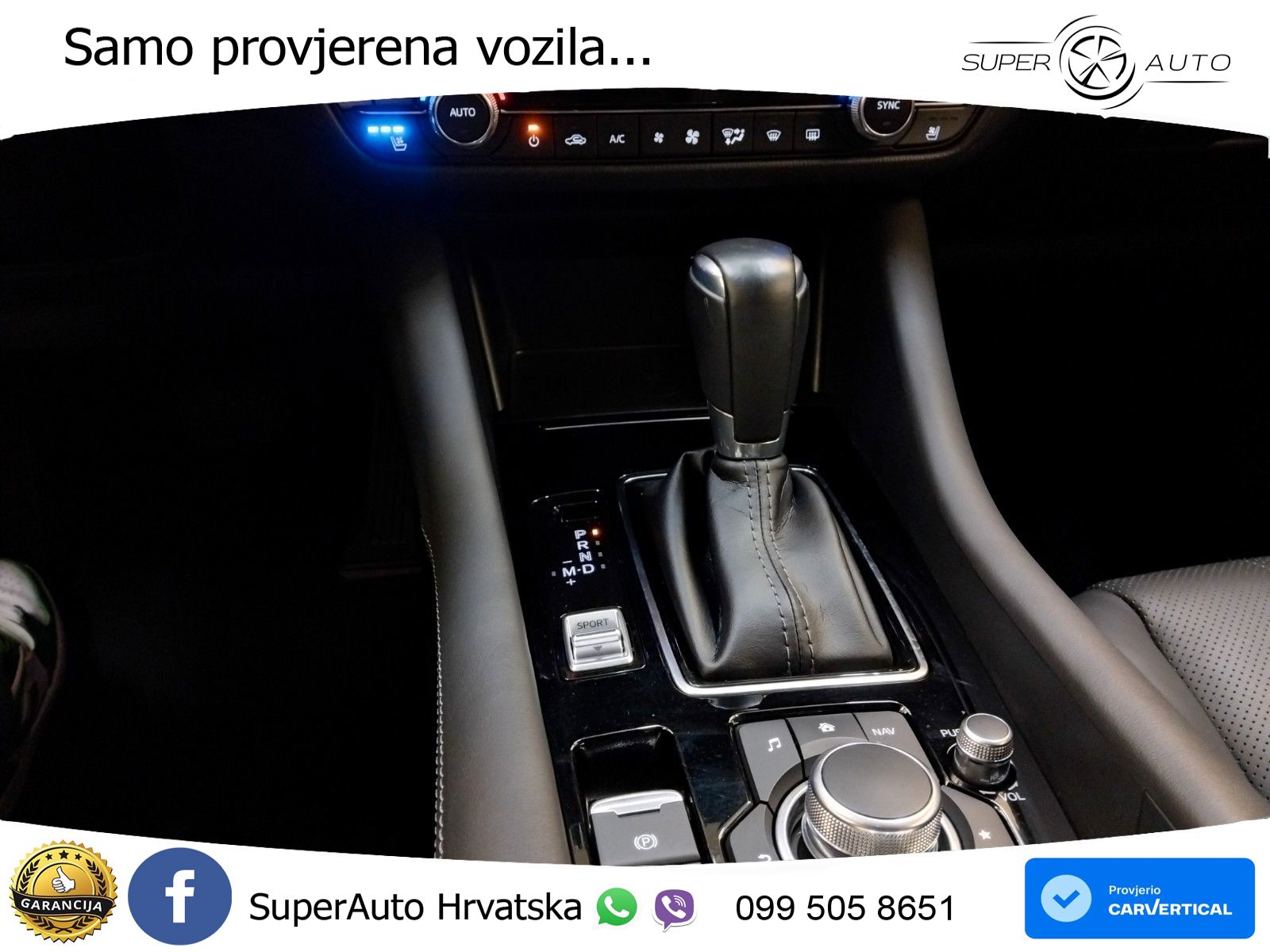 Mazda 6 Sport Combi 2.5 SKYACTIV-G (194 KS) SKYACTIV-Drive LED+GR SJED+ACC