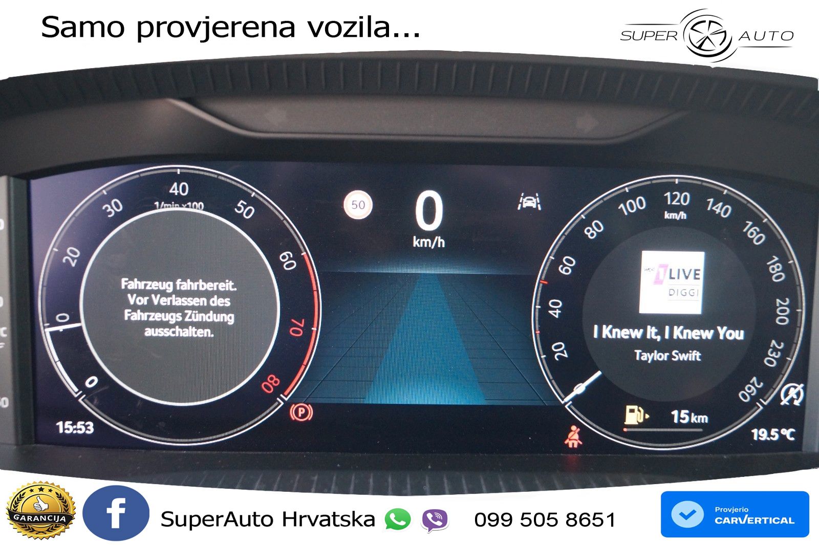 Škoda Octavia Combi 1.5 TSI (150 KS) LED+GR SJED+ACC