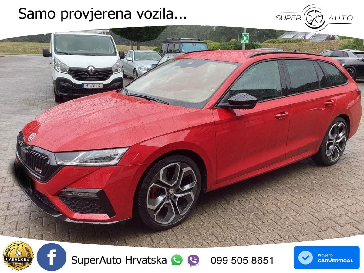 Škoda Octavia Combi RS 2.0 TDI (200 KS) 4x4 DSG MATRIX+GR SJED+KAM