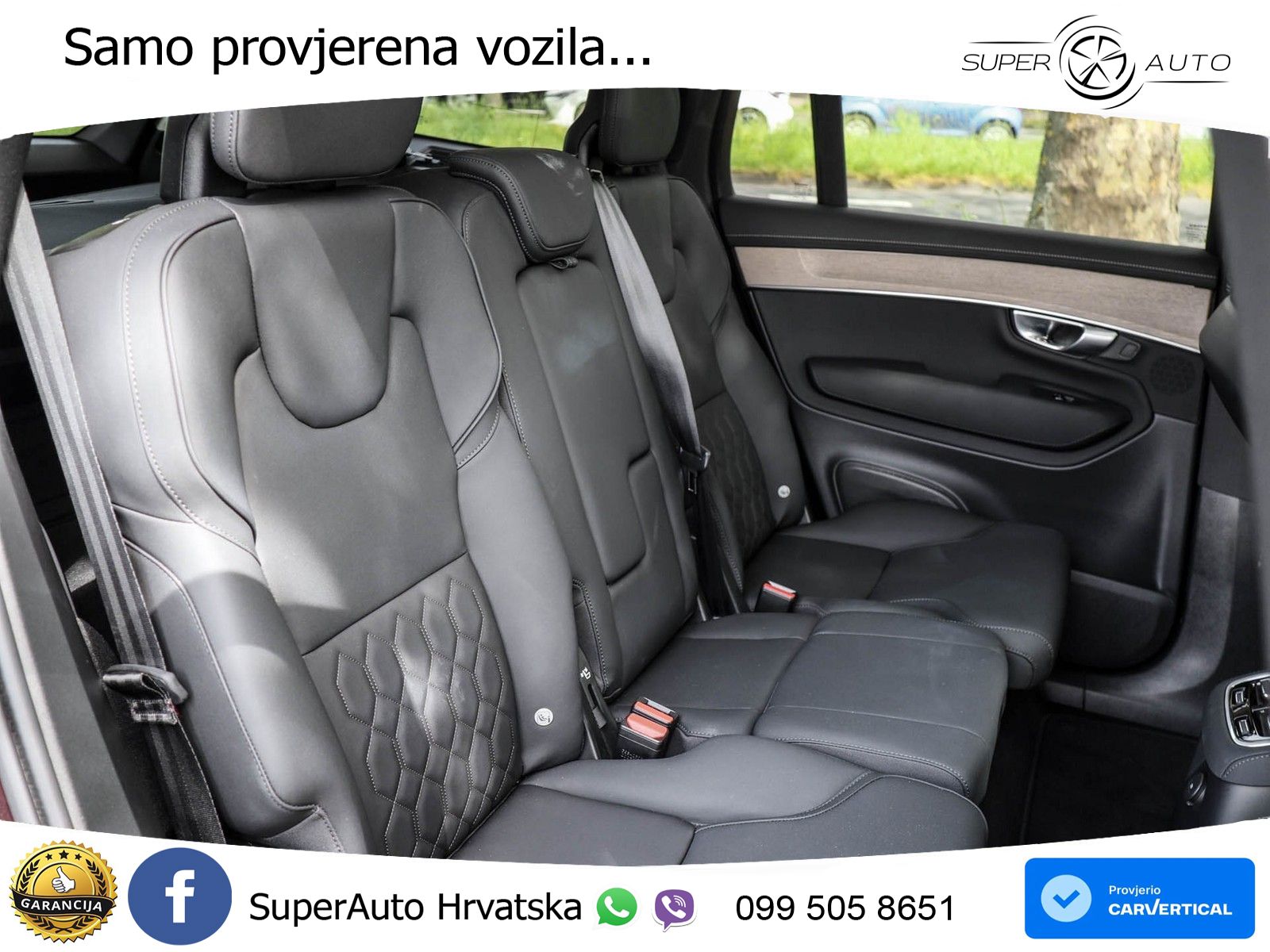Volvo XC90 2.0 T8 AWD Automatic ZRAČNI+ACC+GR SJED+KAM+PANO