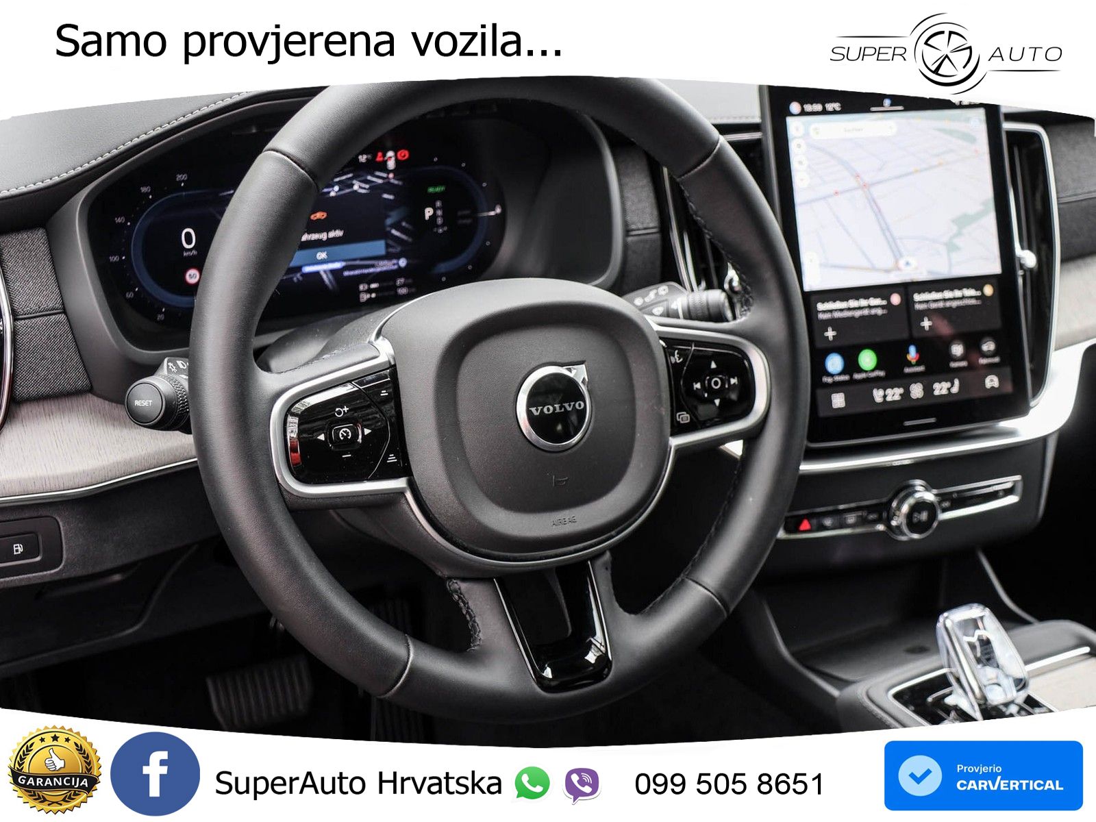 Volvo XC90 2.0 T8 AWD Automatic ZRAČNI+ACC+GR SJED+KAM+PANO