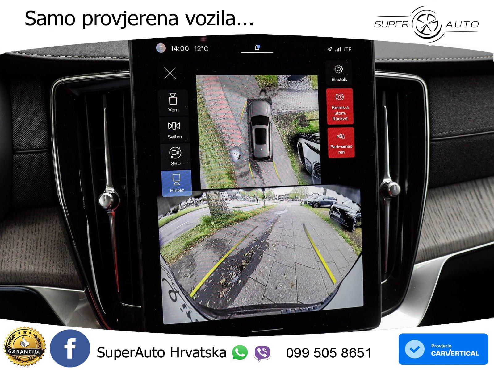 Volvo XC90 2.0 T8 AWD Automatic ZRAČNI+ACC+GR SJED+KAM+PANO