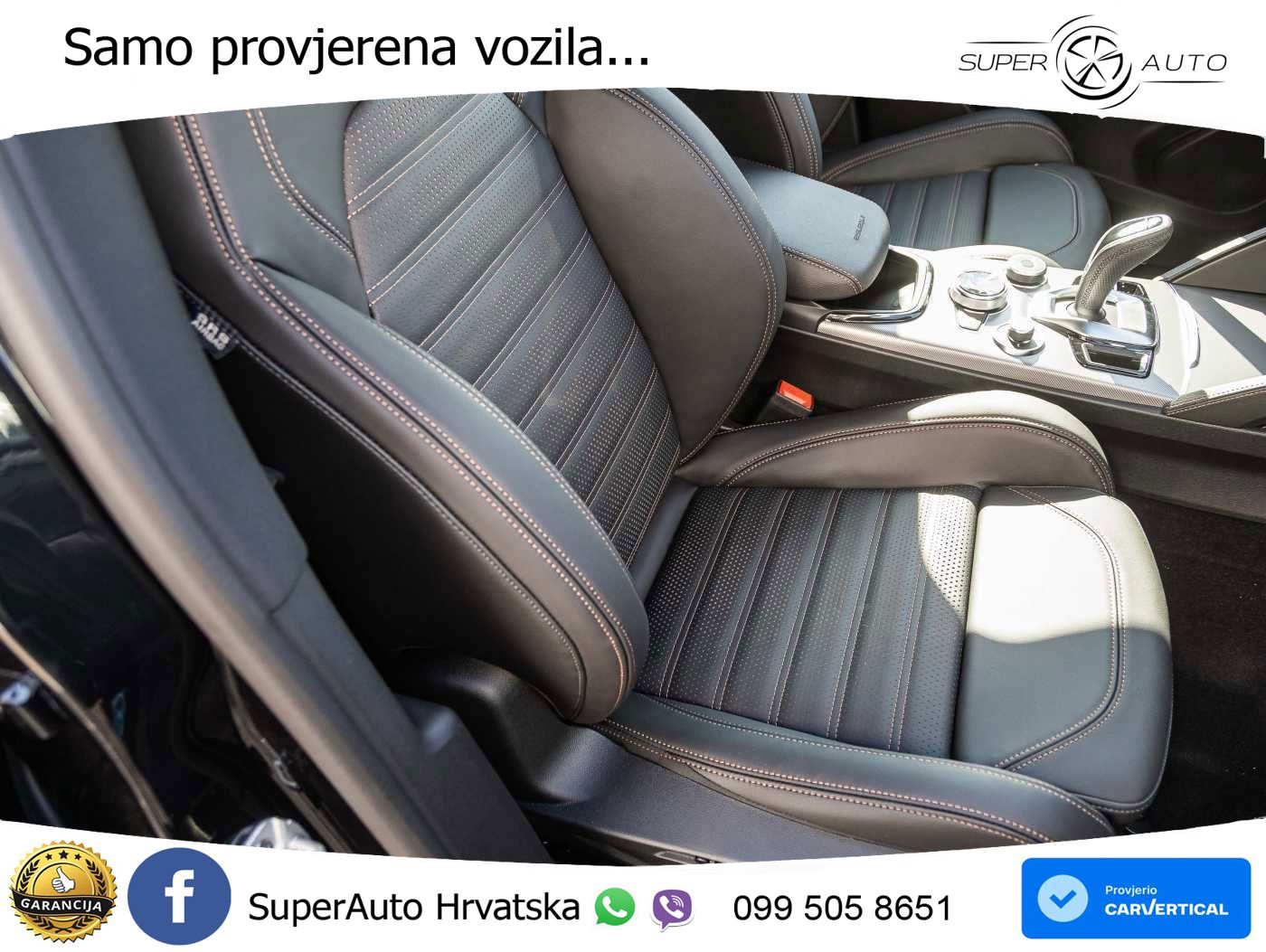 Alfa Romeo Stelvio 2.0 Turbo (280 KS) Q4 Automatic LED+GR SJED+ACC
