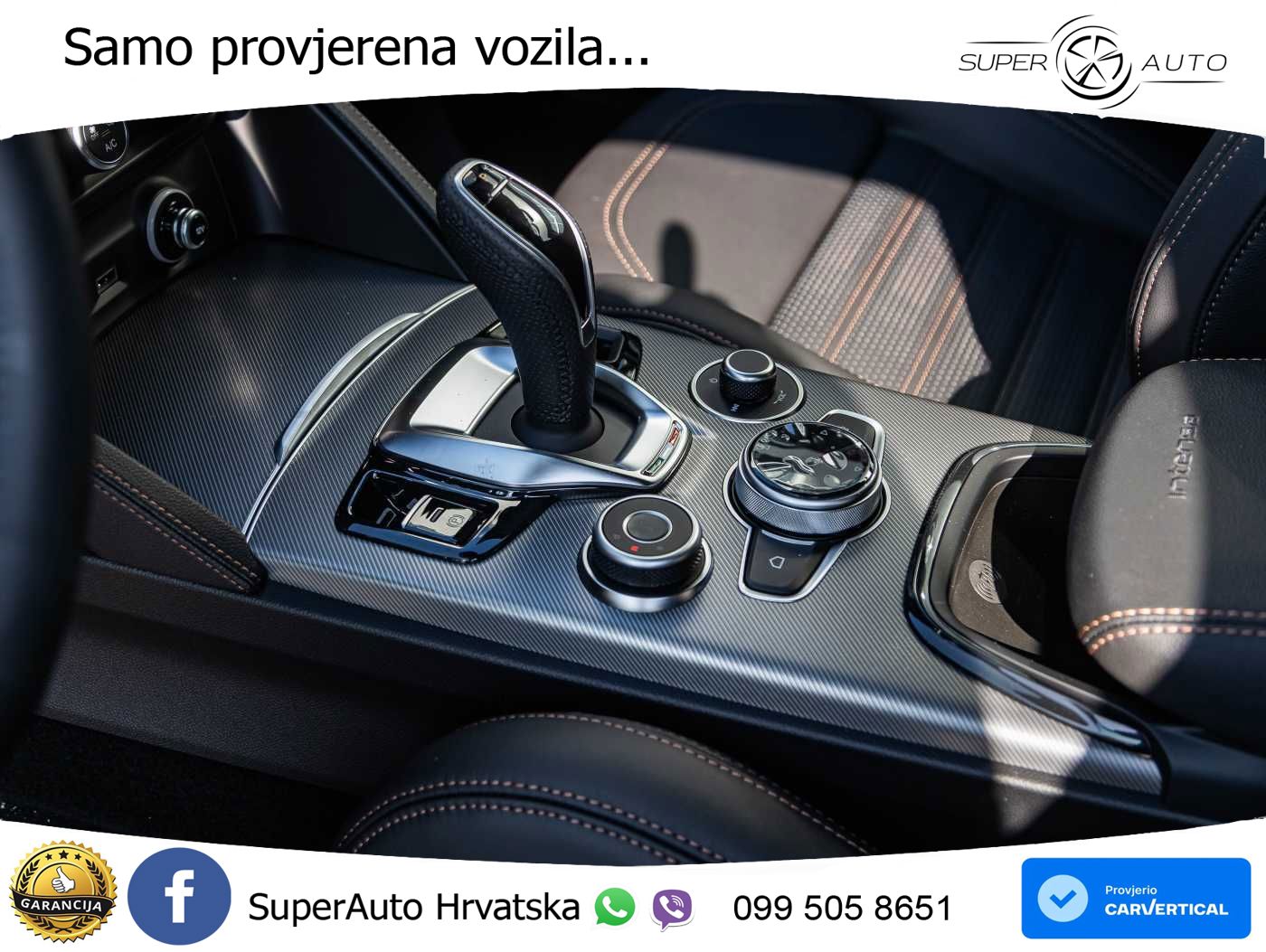 Alfa Romeo Stelvio 2.0 Turbo (280 KS) Q4 Automatic LED+GR SJED+ACC