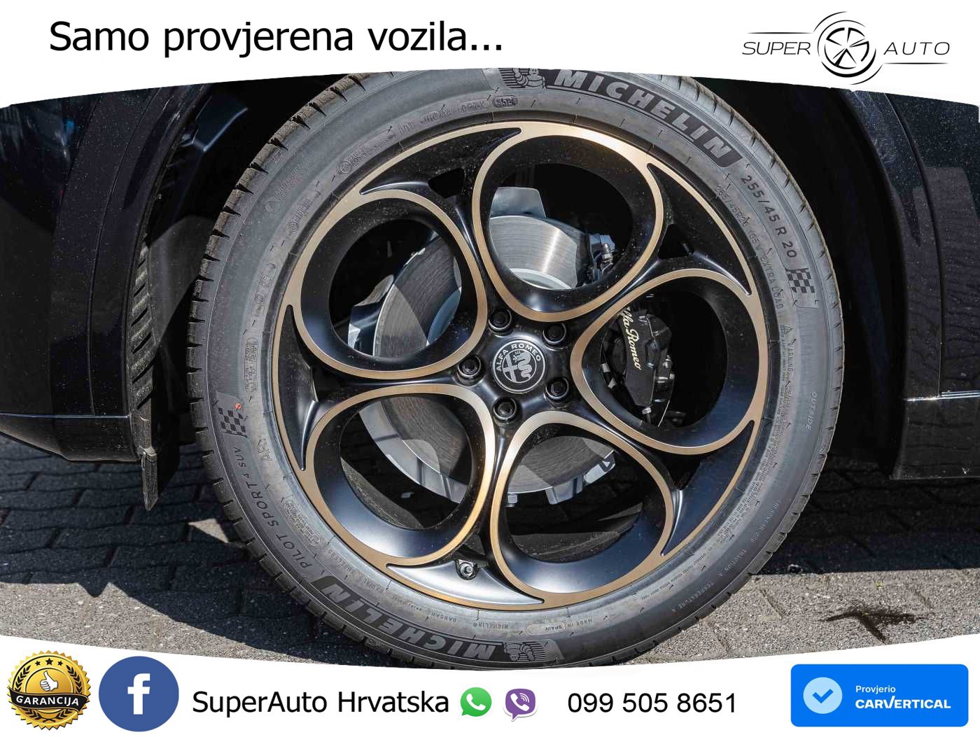 Alfa Romeo Stelvio 2.0 Turbo (280 KS) Q4 Automatic LED+GR SJED+ACC