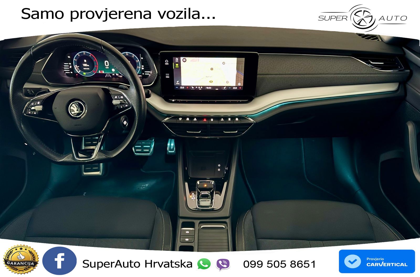 Škoda Octavia Combi 2.0 TDI (150 KS) DSG LED+GR SJED+ACC