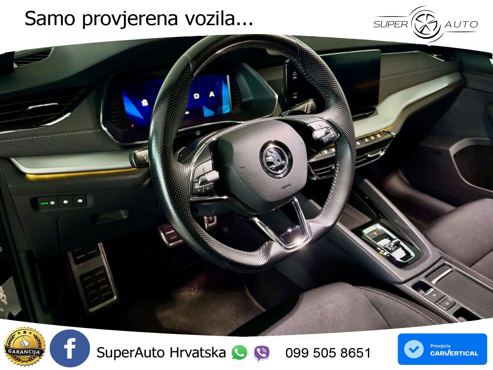 Škoda Octavia Combi 2.0 TDI (150 KS) DSG LED+GR SJED+ACC