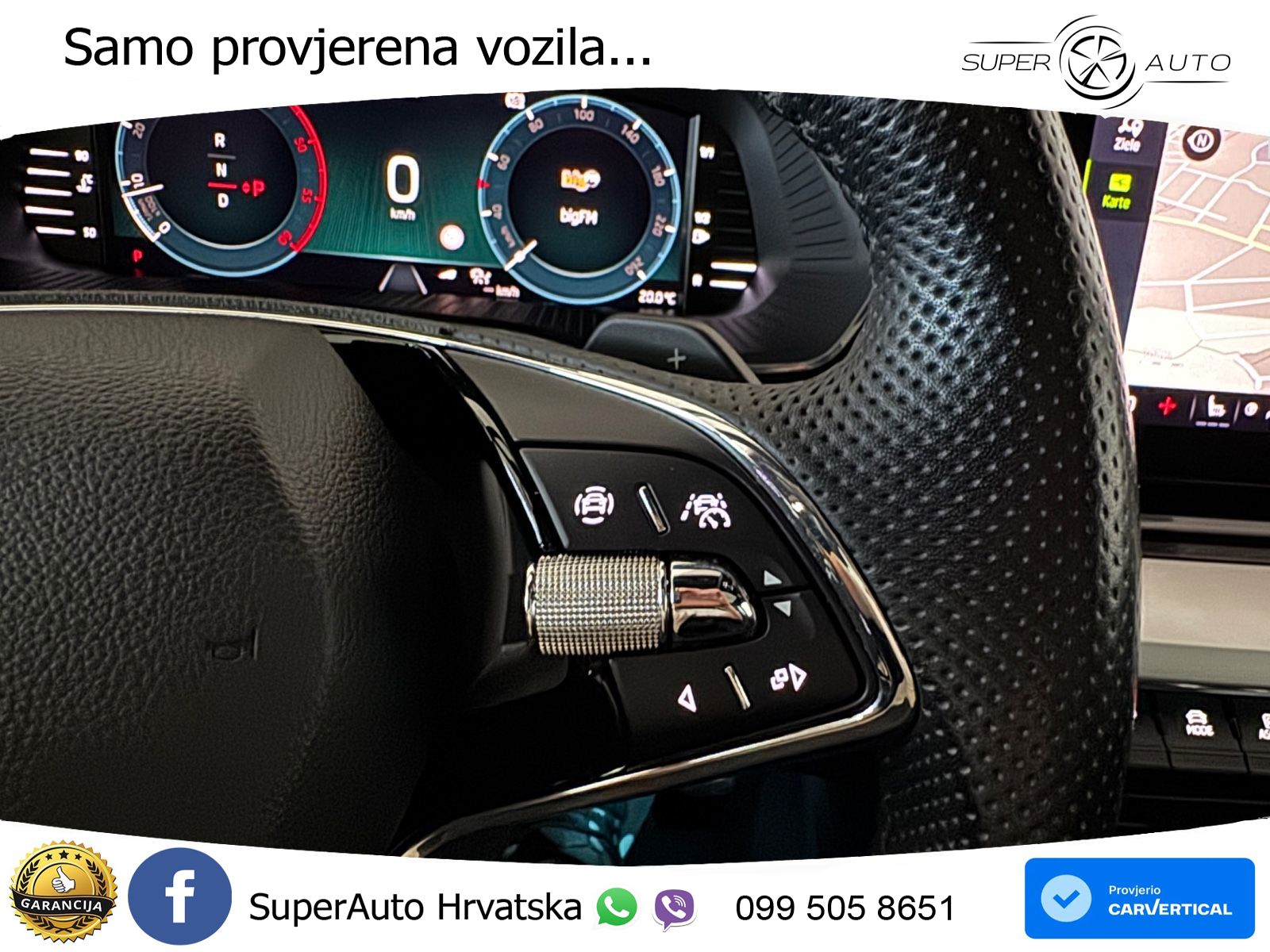 Škoda Octavia Combi 2.0 TDI (150 KS) DSG LED+GR SJED+ACC
