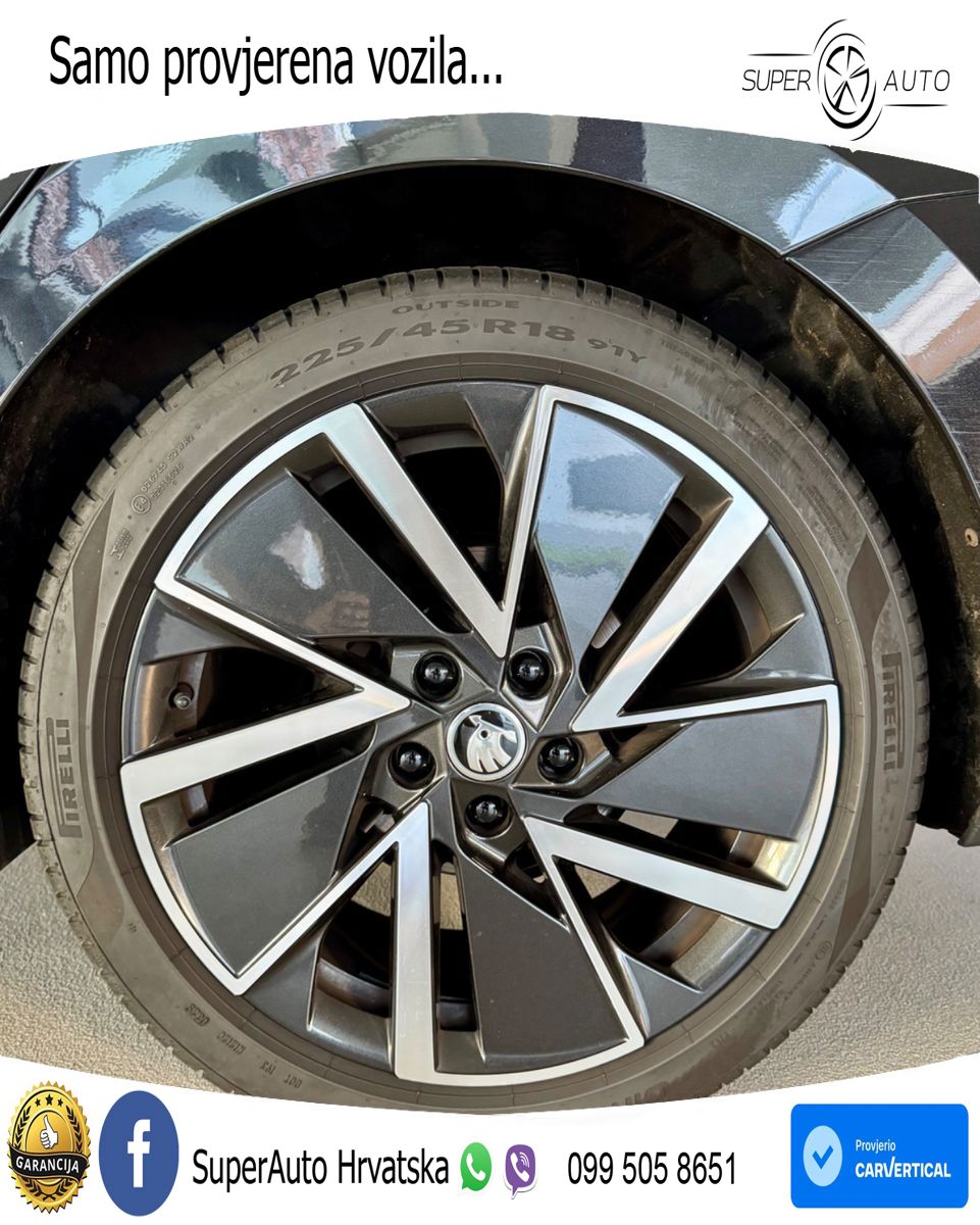 Škoda Octavia Combi 2.0 TDI (150 KS) DSG LED+GR SJED+ACC