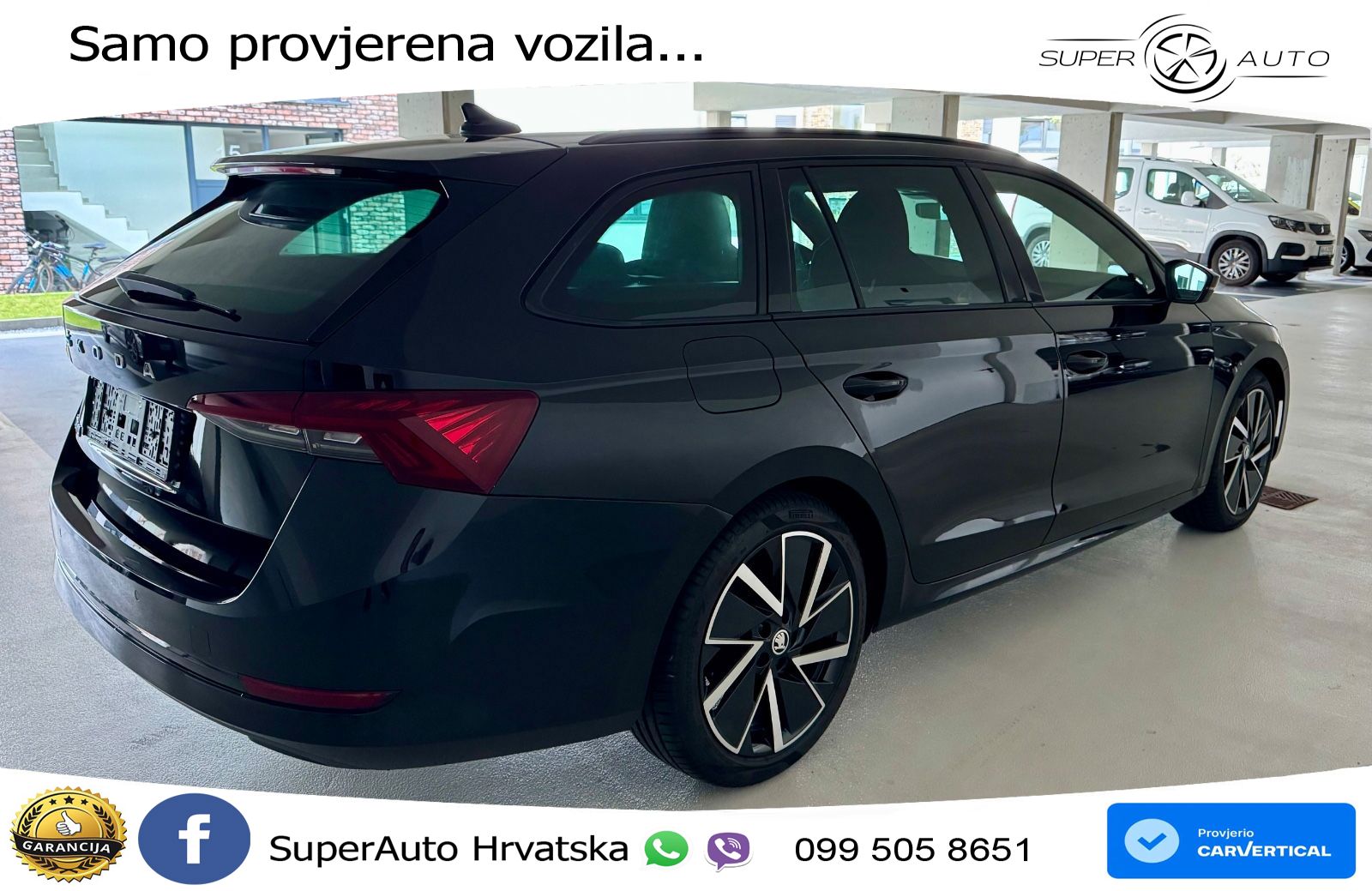 Škoda Octavia Combi 2.0 TDI (150 KS) DSG LED+GR SJED+ACC