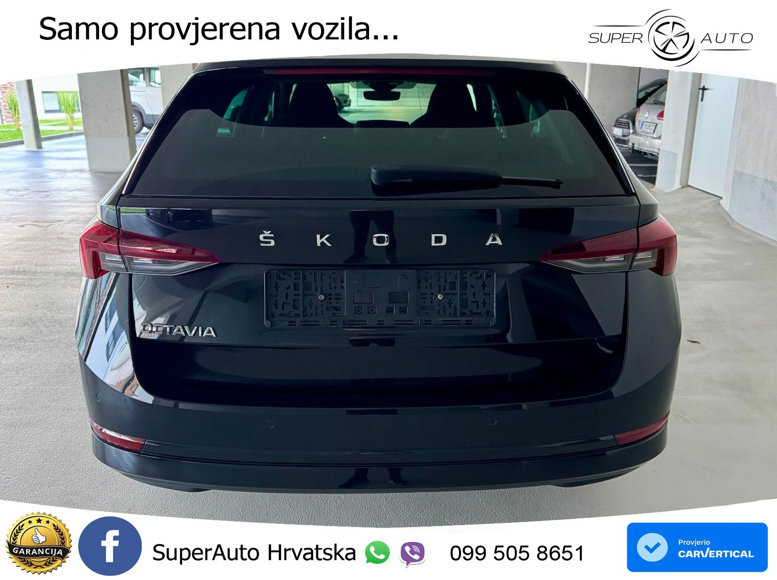 Škoda Octavia Combi 2.0 TDI (150 KS) DSG LED+GR SJED+ACC