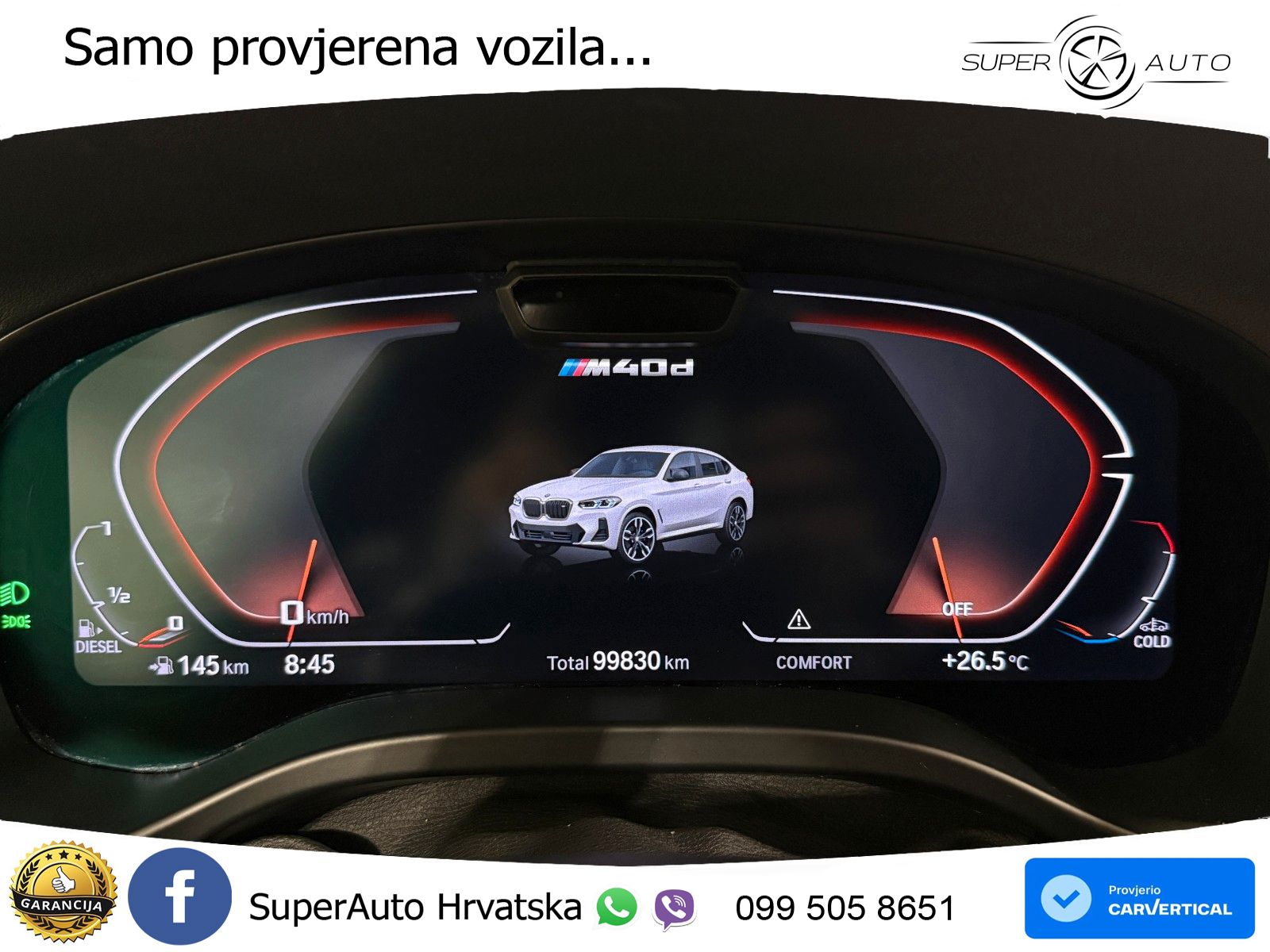BMW X4 M40d (340 KS) xDrive Steptronic LED+GR SJED+ACC